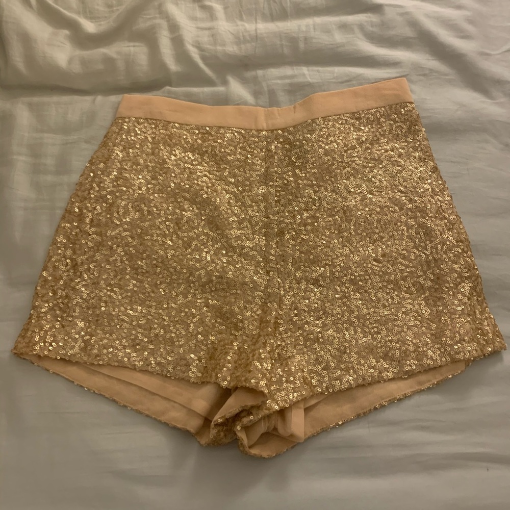 French Connection Sequin Shorts